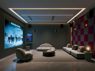 现代视听室 影音室