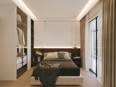 现代卧室