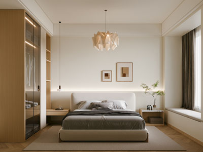 现代卧室