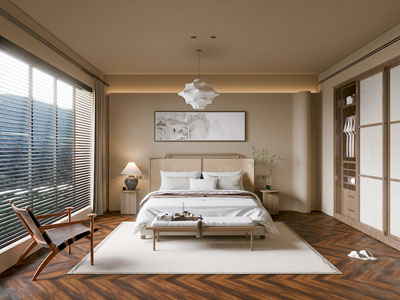 新中式卧室
