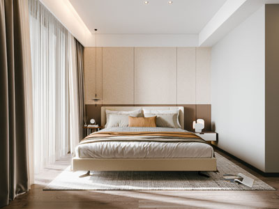现代卧室