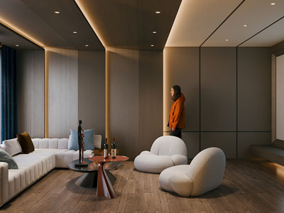 现代视听室 影音室