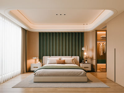 现代轻奢卧室