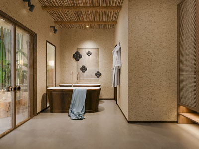 侘寂风民宿酒店卫浴间 洗手间