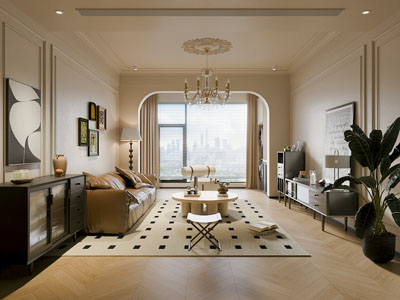 法式中古风客厅