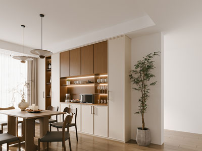 现代中古风餐厅