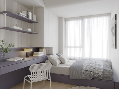 现代榻榻米卧室