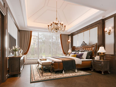美式卧室