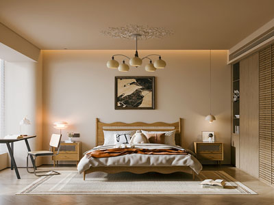 法式中古风卧室