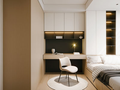 现代榻榻米卧室