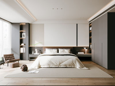 现代卧室