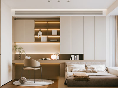 现代榻榻米卧室