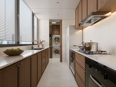 现代中古风厨房