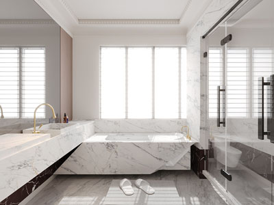 现代轻奢卫浴间 洗手间