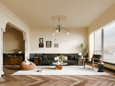 法式中古风客厅