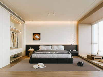 现代卧室