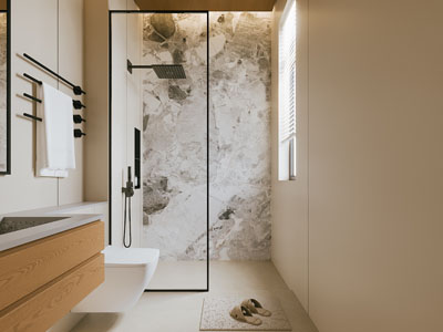 现代卫浴间 洗手间