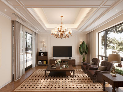 法式中古风客厅