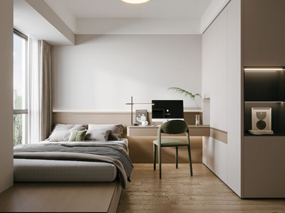 现代榻榻米卧室