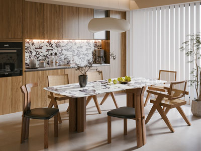 现代中古风餐厅