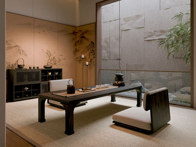 新中式地下茶室