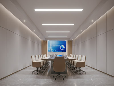 现代会议室3d模型 现代会议室