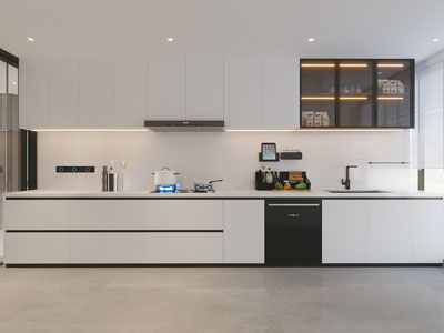 现代奶油风厨房