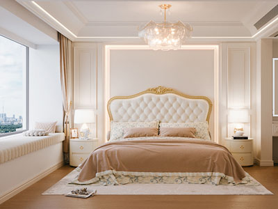 简欧卧室