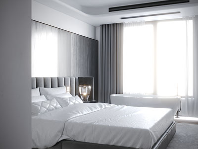现代卧室