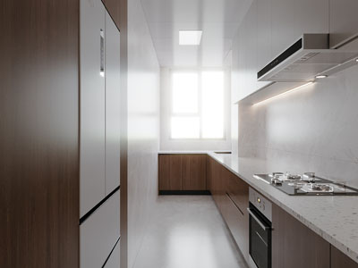 现代中古风厨房