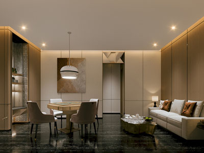 现代棋牌室 娱乐休闲室