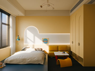 现代多巴胺卧室 儿童房
