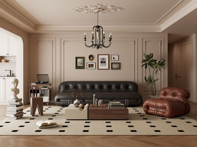 法式中古风客厅