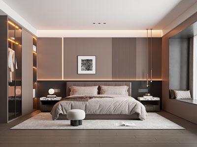 现代卧室