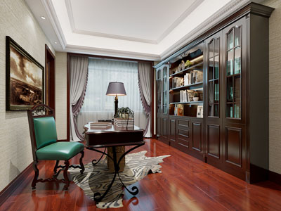 美式书房
