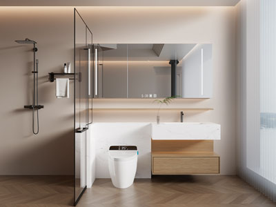 现代卫浴间 洗手间