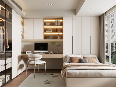 现代榻榻米卧室