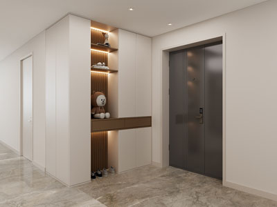 现代玄关门厅