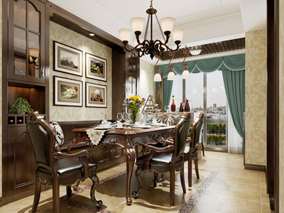 欧式中古风餐厅