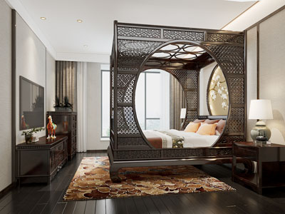 中式古典卧室