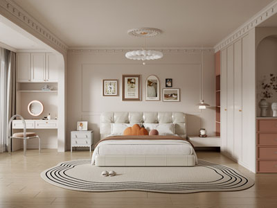 法式奶油风卧室