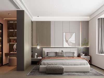 现代主卧室