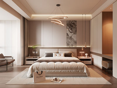 现代卧室