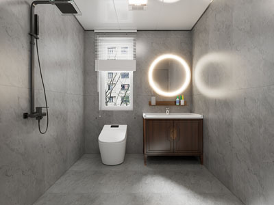 新中式卫浴间 洗手间