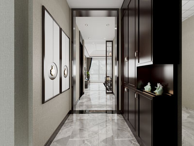 新中式玄关过道