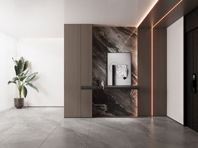 现代玄关门厅