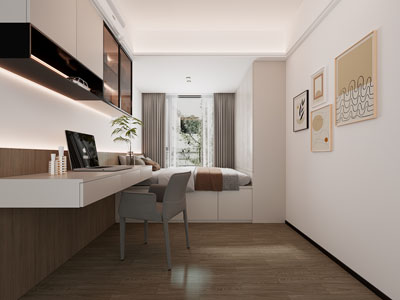 现代榻榻米卧室