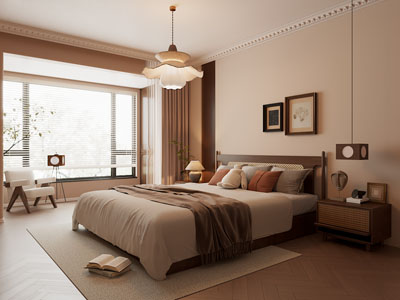 法式中古风卧室