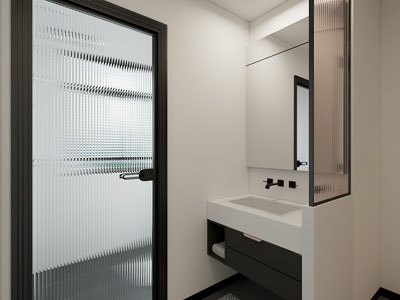 现代卫浴间 洗手间干区