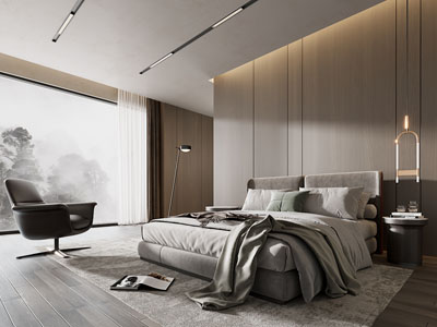 现代卧室